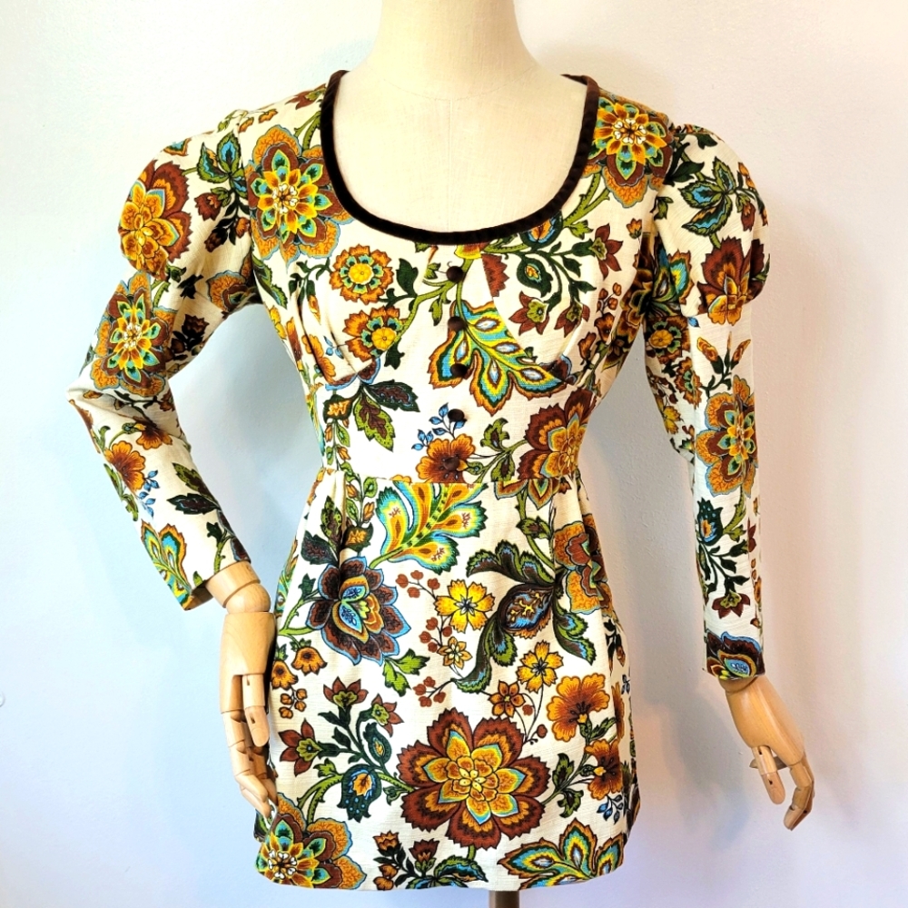 VTG California Charmer By Charm Of Hollywood Mini Dress